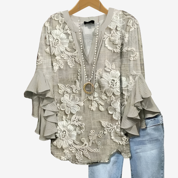 Délphia™ Haut Bohème à Volants