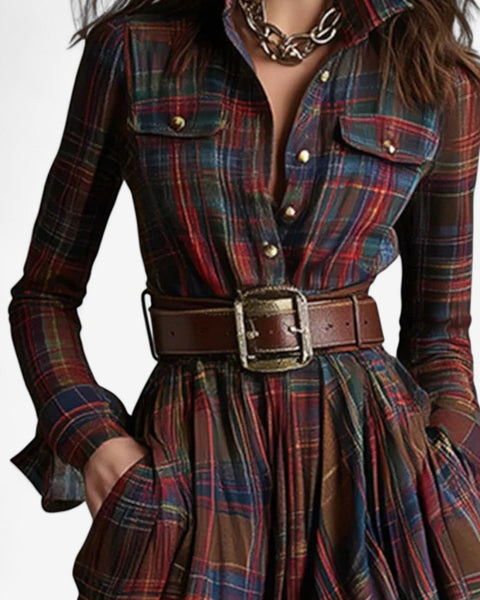 Barboteau™ Maxi à Carreaux Intemporel