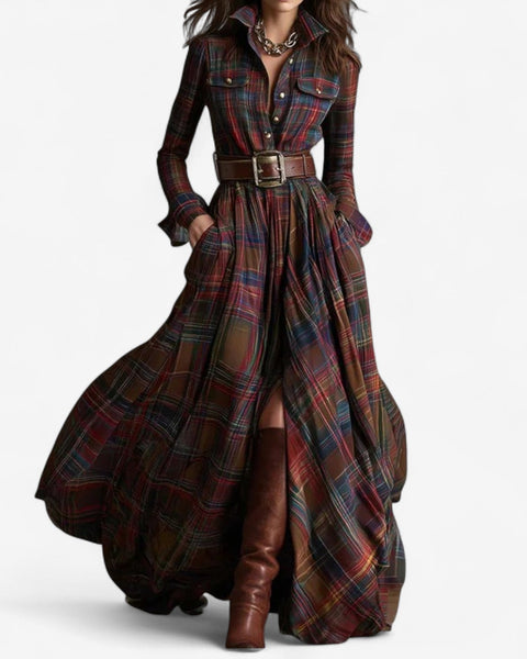 Barboteau™ Maxi à Carreaux Intemporel