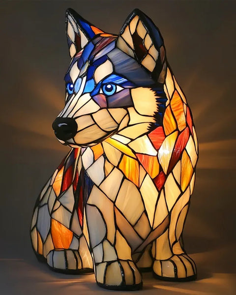 Luna - Lampe En Verre Multicolore