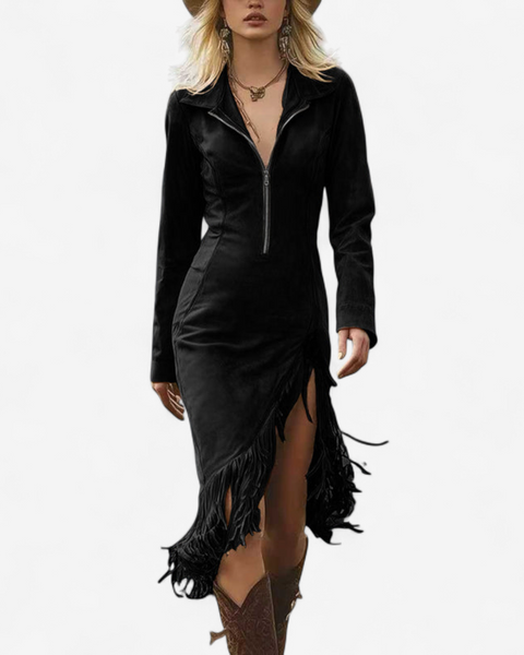 Ginette™ Robe Élégante d'Automne