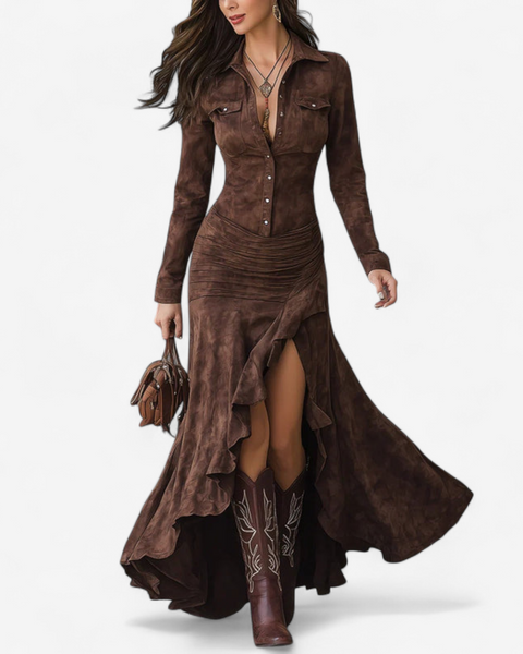 Elizabeth™ Robe Longue Ajustée