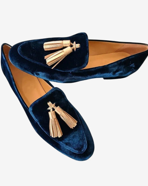 Quinnlyn™ Mocassins Chic En Velours