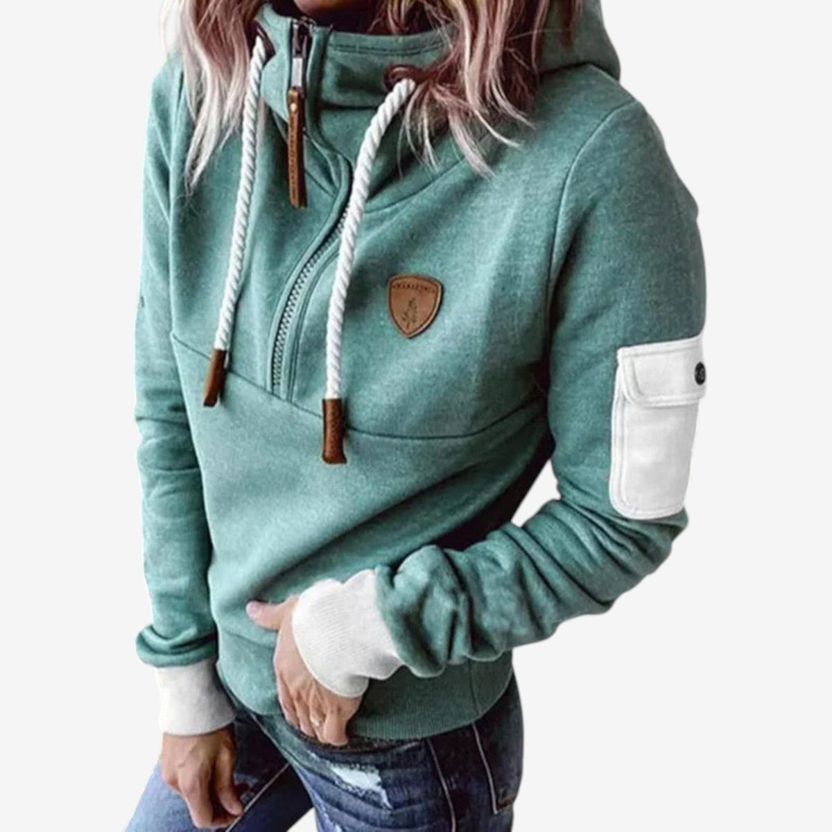 Séverine™ Sweat à Capuche Douillet