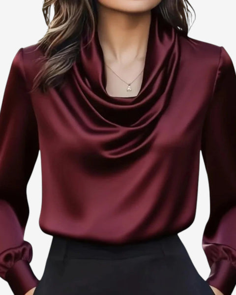 Katia™ Chemisier Col Drapé
