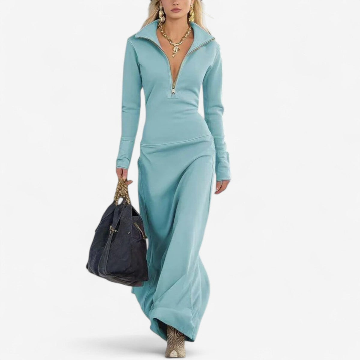 Katsiaryna™ Robe à Col