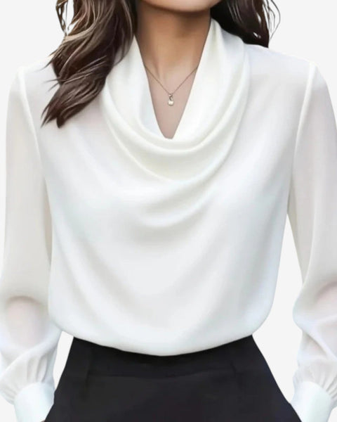 Katia™ Chemisier Col Drapé