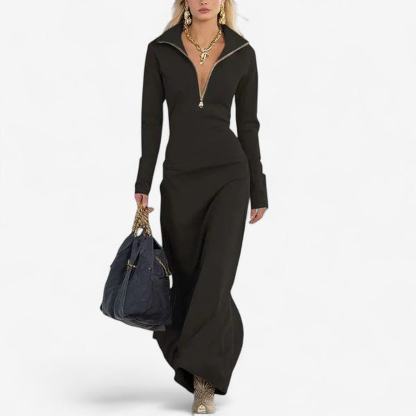 Katsiaryna™ Robe à Col