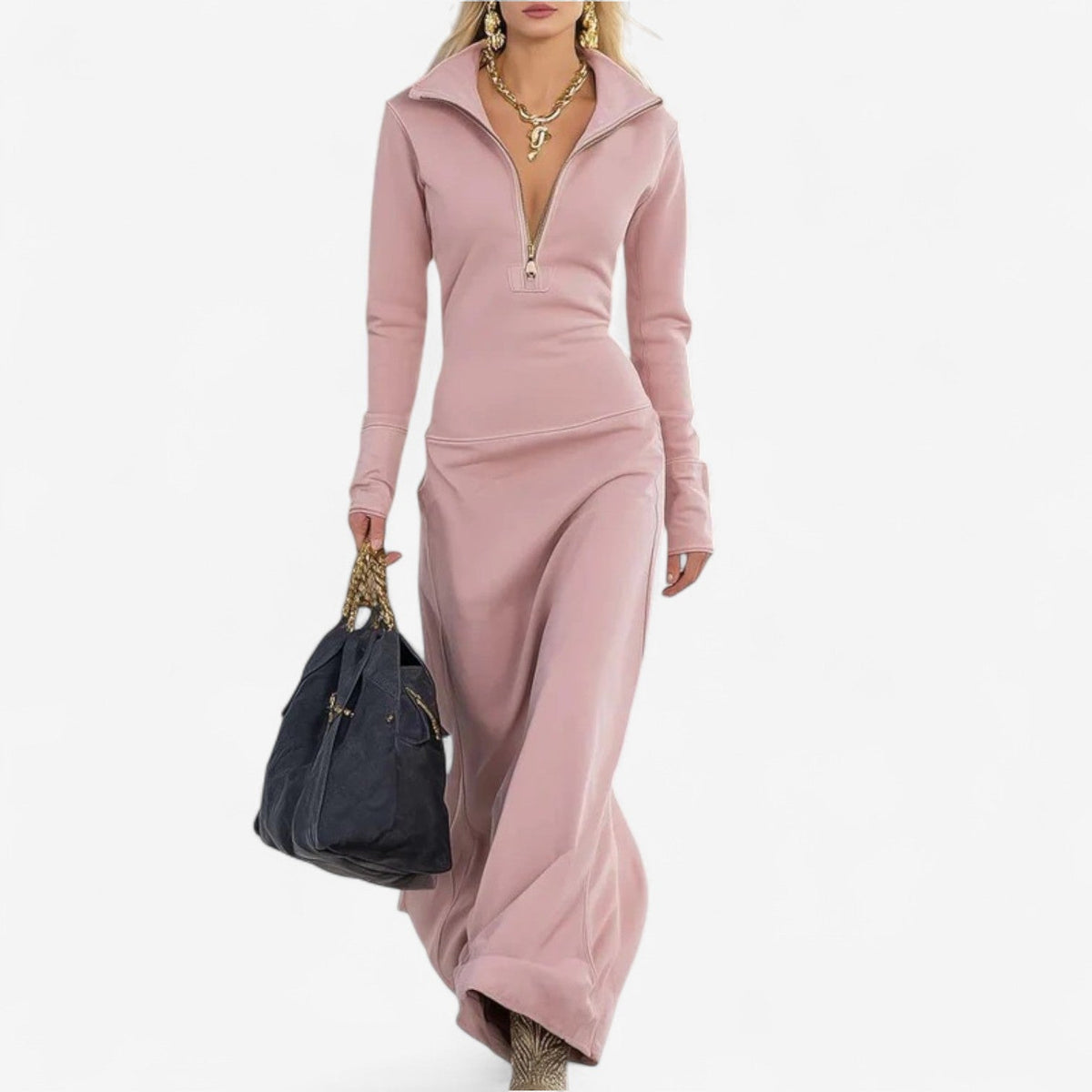 Katsiaryna™ Robe à Col