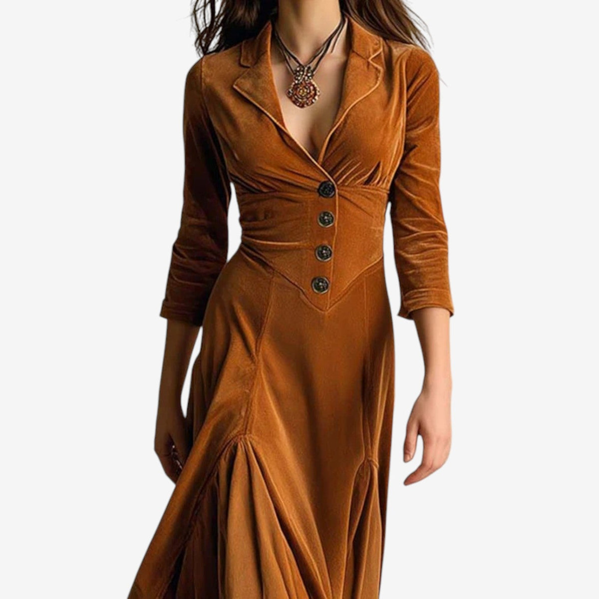 Meyer™ Robe Longue Épice