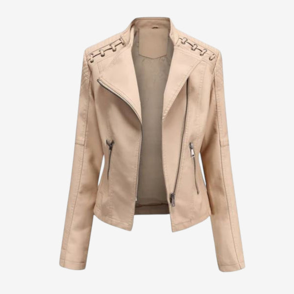 Fleur™ Veste Motard Courte