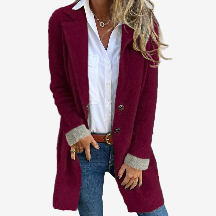 Martine™ Cardigan Long en Maille