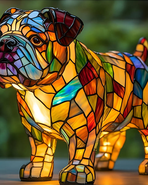 Aiko - Lampe En Verre Multicolore