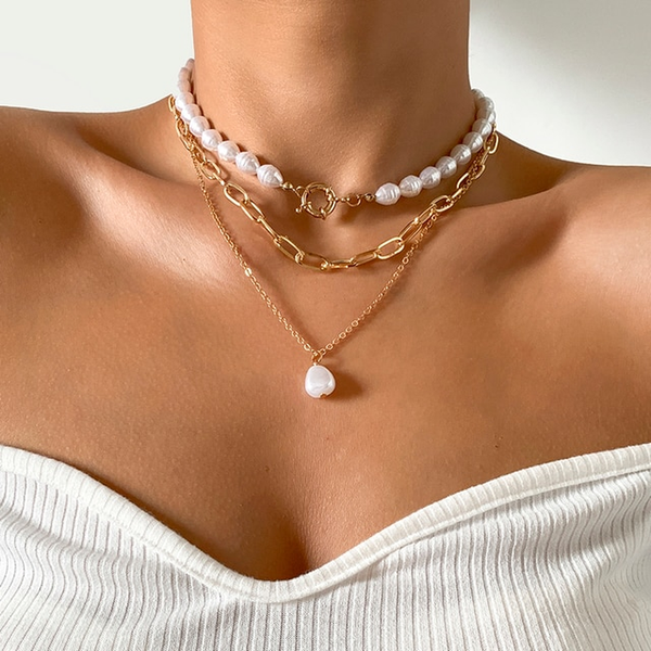 Jackie™ Collier de Perles
